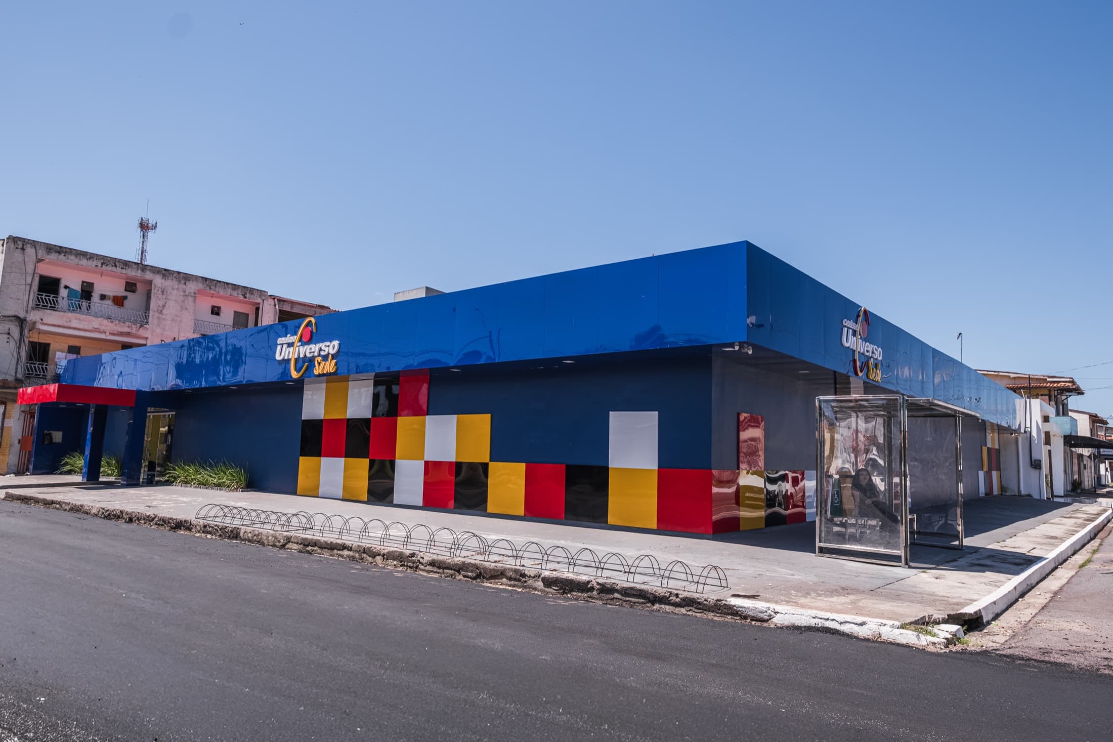 Fachada da Unidade Sede do Colégio Universo